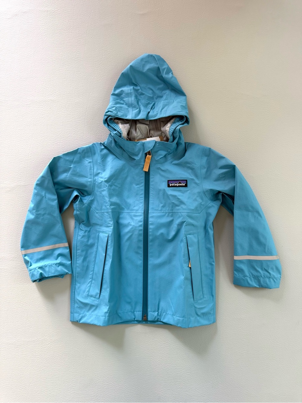 Patagonia Baby Torrentshell 3L Rain Jacket Waterproof Mako Blue 2T - New